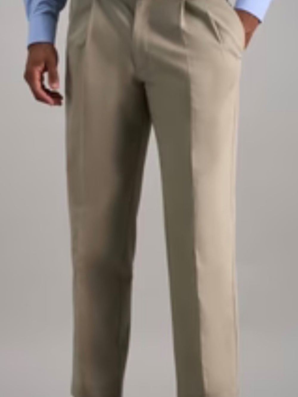 NWT Haggar cool performance tan khaki 38 x 29